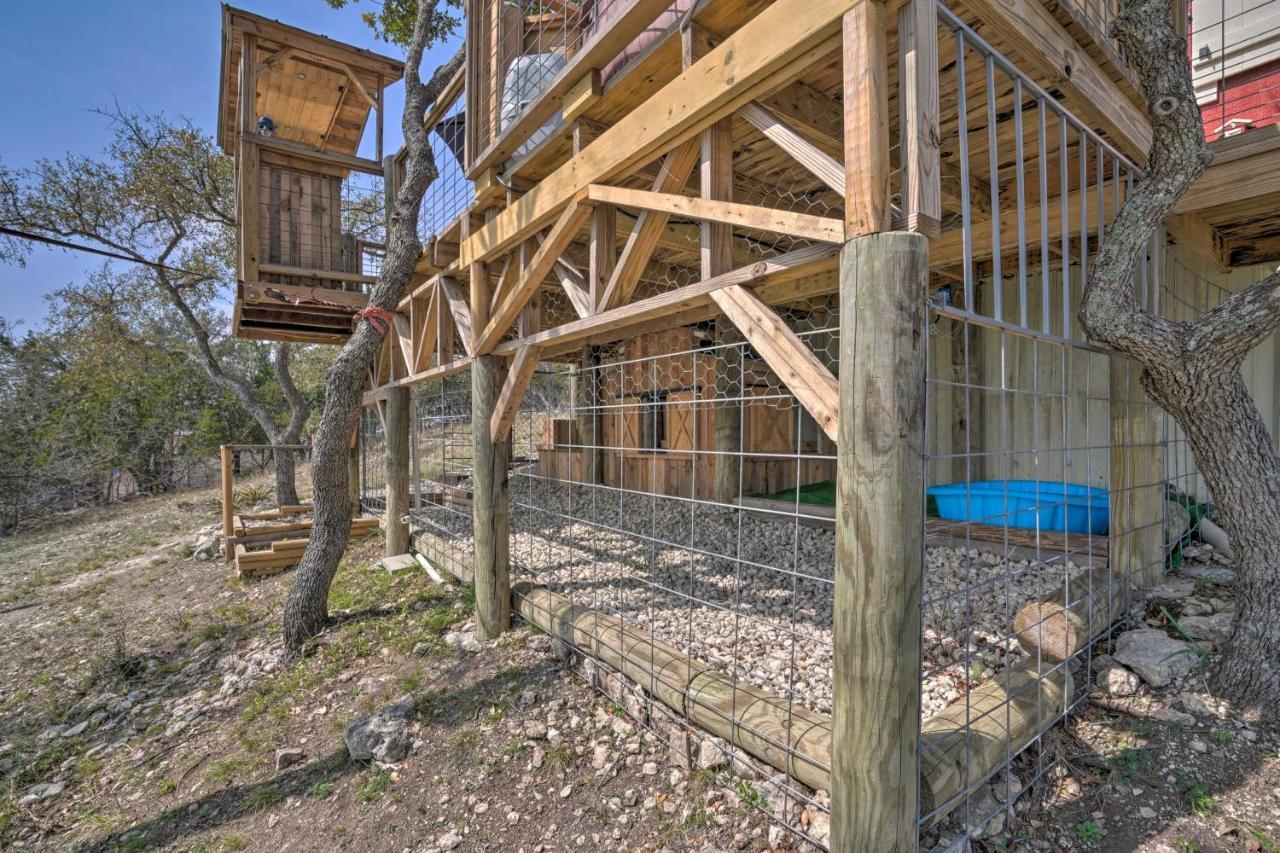 Kerrville Converted Barn Tiny Home With Kayaks! Exterior foto